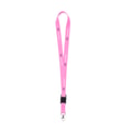Goedkope Lanyards 2 cm 3158.24 fluoriserend roze